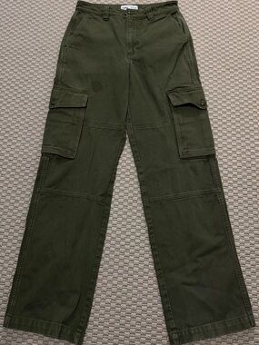 Olive Green Cargo Pants - TNA